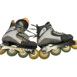 Mission RTX VIBE-2 Racing Inline Skates Black Senior 6.5