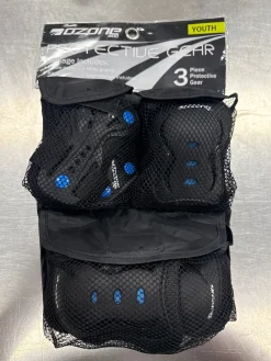 New Ozone Inline Protective Set Black Youth