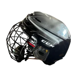 New CCM Tacks 210 Helmet Cage Combo Black MD