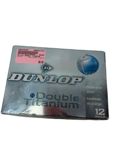 New Dunlop DOUBLE TITANIUM 12 Pack - Golf Balls