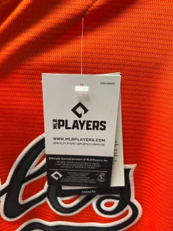 New Nike ORIOLES JACKSON HOLLIDAY BB Jersey Orange SM