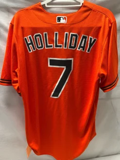 New Nike ORIOLES JACKSON HOLLIDAY BB Jersey Orange SM
