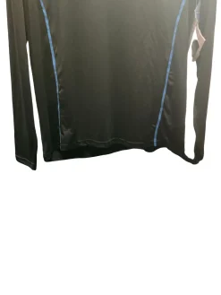 New Sher-wood Long Sleeve With Neck Guard Hockey Tops Senior Black LG