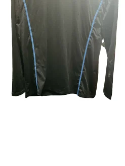 New Sher-wood Long Sleeve With Neck Guard Hockey Tops Senior Black MD