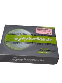 New Taylormade TOUR RESPONSE STRIPE - 12 Pack - Golf Balls