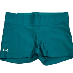 New Under Armour Compression Mod Rise Shorty Women’s Large Teal