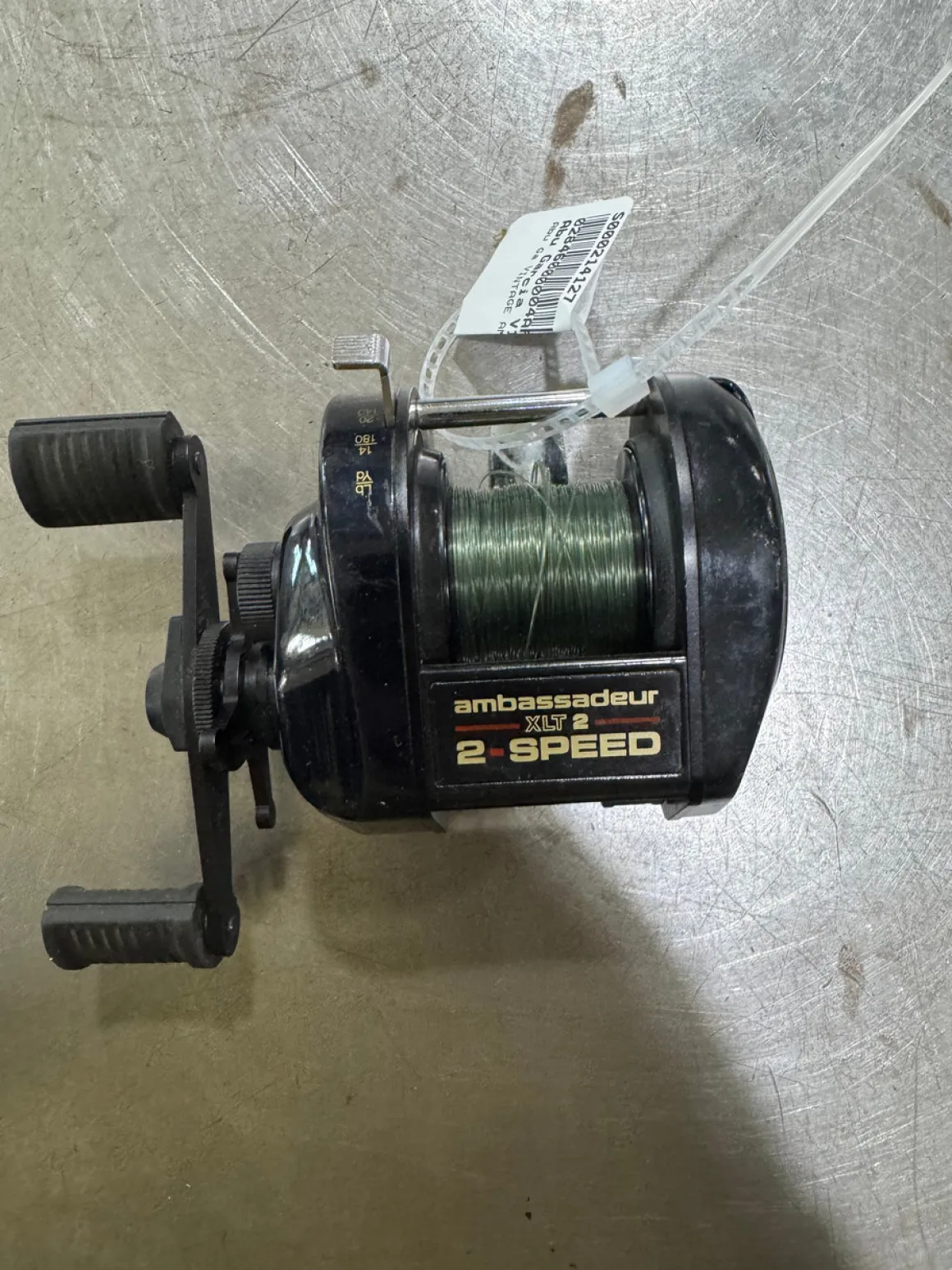 Used Abu Garcia VINTAGE AMBASSADEUR XLT 2 REEL Fishing Reel Only