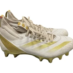 Used Adidas AC8230 LAX Cleats Mens White Senior 7.5
