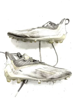 Used Adidas LAX Cleats Mens White Senior 11