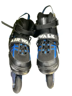 Used Airwalk ABEC-5 Child Aggressive Skates Black Adjustable