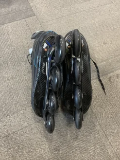 Used Alkali REVEL Senior Rec Fitness Skates Black Senior 12