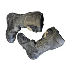 Used Alpine Stars T6S MOTO BOOTS SZ 6 Junior Boots Black Junior 06