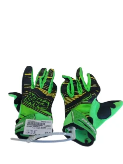 Used ANSWER SYNCRON GLOVES Adult Gloves Neon Green 13"