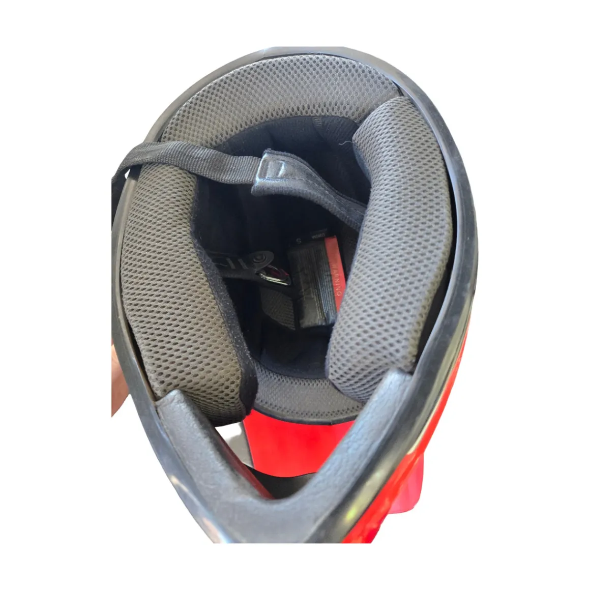Used A.R.C CORONA MX HELMET SZSM Junior Helmet Red SM
