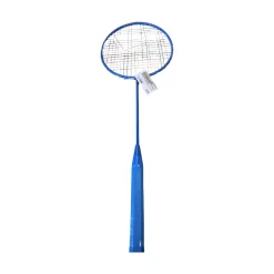 Used BADMINTON RACKET Adult Badminton Racquet Royal Blue Unknown