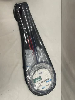 Used BADMINTON RACKET SET Adult Badminton Racquet Red Unknown