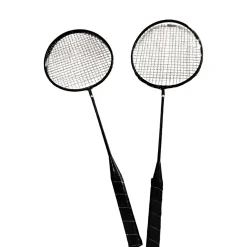 Used BADMINTON RACQUET SET Adult Badminton Racquet Black Unknown