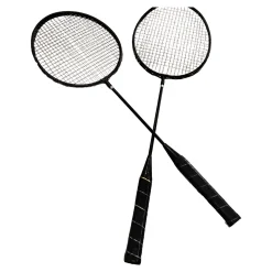 Used BADMINTON RACQUET SET Adult Badminton Racquet Black Unknown