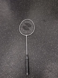 Used BADMINTON RAQUET Adult Badminton Racquet Grey Unknown