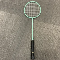 Used BADMITON RAQUET GREEN Adult Badminton Racquet Green Unknown