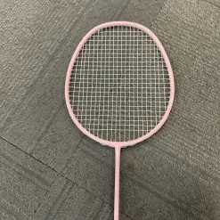 Used BADMITON RAQUET PINK Adult Badminton Racquet Pink Unknown