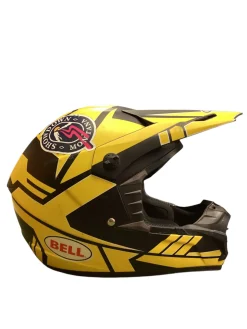 Used Bell SX-1 Adult Helmet Yellow SM