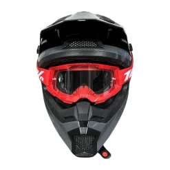 Used Bilt AX-1 Junior Motocross Helmet Black Medium