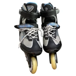 Used Bladerunner ABEC 5 Senior Rec Fitness Skates Black Senior 6