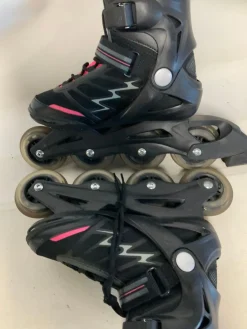 Used Bladerunner ADVANTAGE PRO WOMENS Junior Rec Fitness Skates Black Junior 05