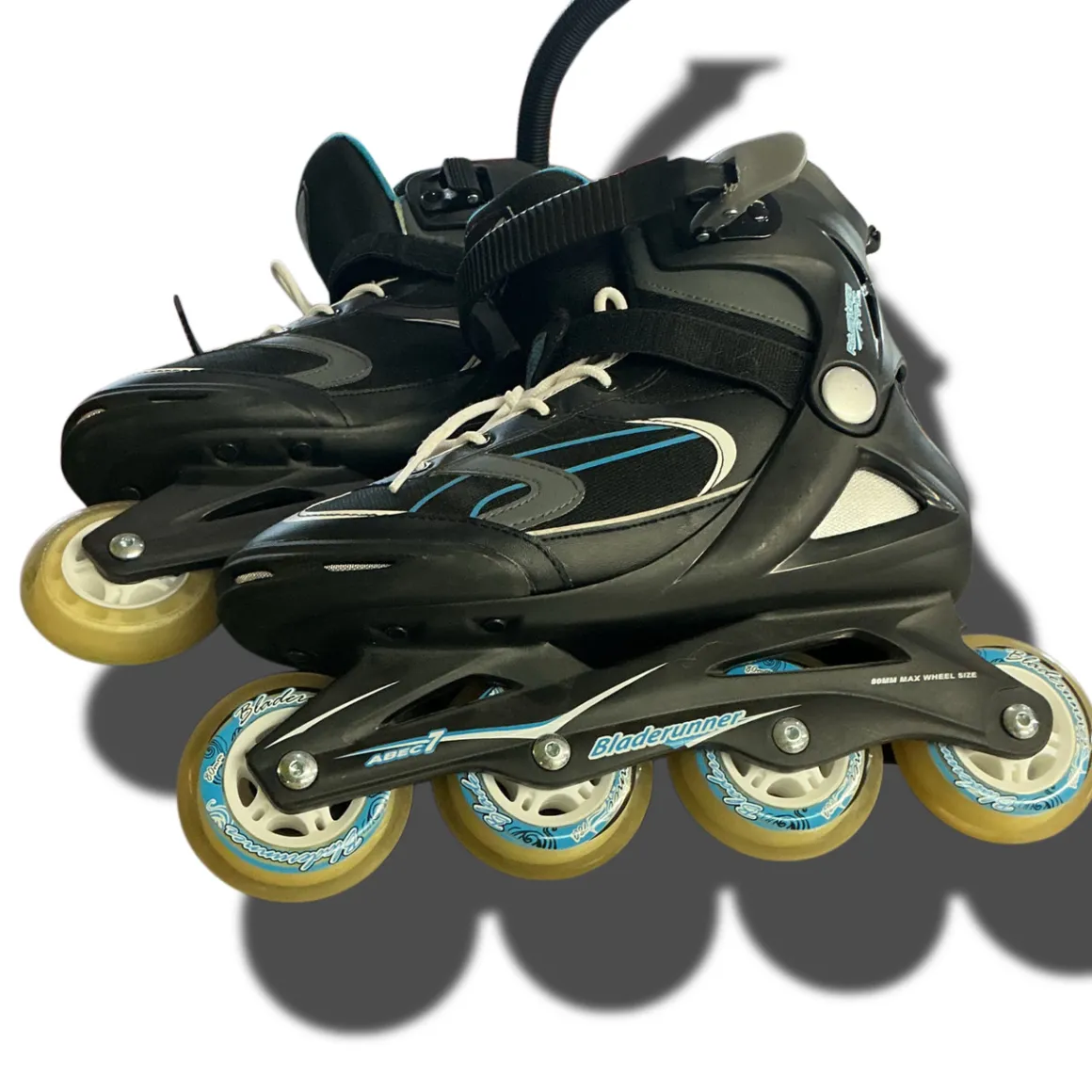 Used Bladerunner ADVANTAGE PRO XT S7 Racing Inline Skates Black Senior 7