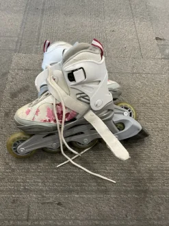 Used Bladerunner PHOENIX G SZ 11-1 Junior Rec Fitness Skates Pink Adjustable