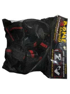 Used BoneShieldz Inline Protective Set Black MD