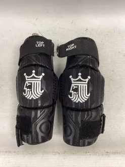 Used Brine ARM PADS Lacrosse Arm Pads/Guards Black SM