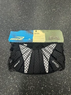 Used Brine BRINE RIBGUARDS Lacrosse Rib Pads Black LG
