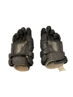 Used Brine KING 13 GLOVE Lacrosse Gloves Mens Black 13"