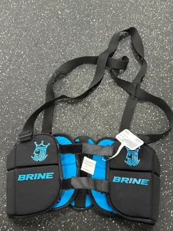 Used Brine RIB PADS Lacrosse Rib Pads Black MD