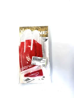 Used Brine SILHOUETTE Lacrosse Gloves Womens Red LG