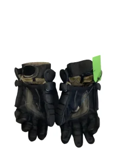 Used Brine VENTILATOR Lacrosse Gloves Mens Black 15