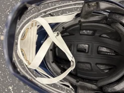 Used Cascade CPV R Lacrosse Helmet Navy Blue M/L