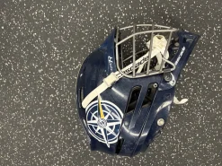 Used Cascade CPV R Lacrosse Helmet Navy Blue M/L