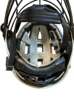 Used Cascade CPVR Lacrosse Helmet White M/L