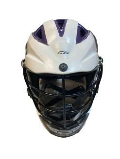 Used Cascade CS Lacrosse Helmet White MD
