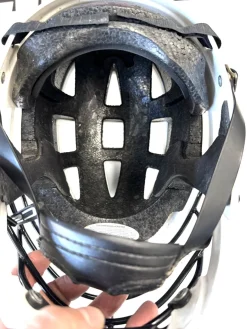 Used Cascade CS Lacrosse Helmet White One Size