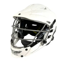 Used Cascade CS-R Lacrosse Helmet White Youth OSFM