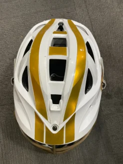 Used Cascade S ADULT HELMET Lacrosse Helmet White Fits all