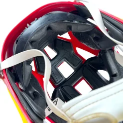 Used Cascade S Lacrosse Helmet Red One Size Fits Most