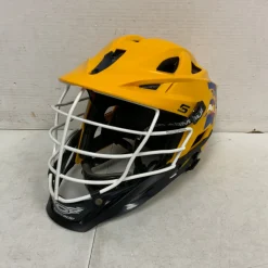Used Cascade S YOUTH Lacrosse Helmet Gold One Size