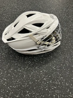 Used Cascade XRS CHROME Lacrosse Helmet White One Size