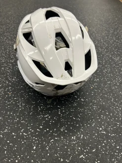 Used Cascade XRS CHROME Lacrosse Helmet White One Size