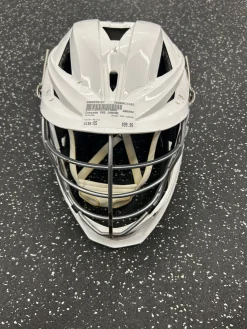 Used Cascade XRS CHROME Lacrosse Helmet White One Size